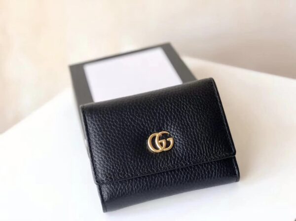 black gucci wallet
